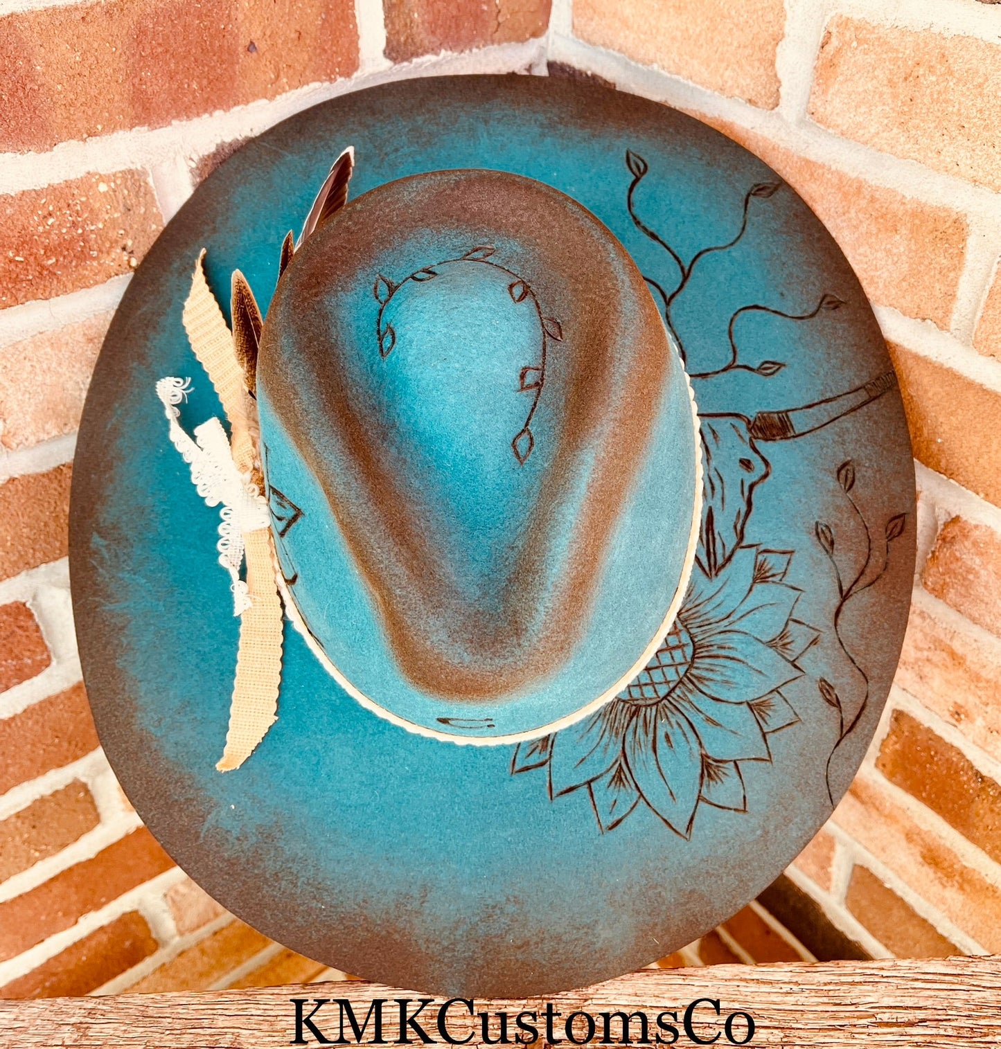 Tore Up - Hand Burned Hat