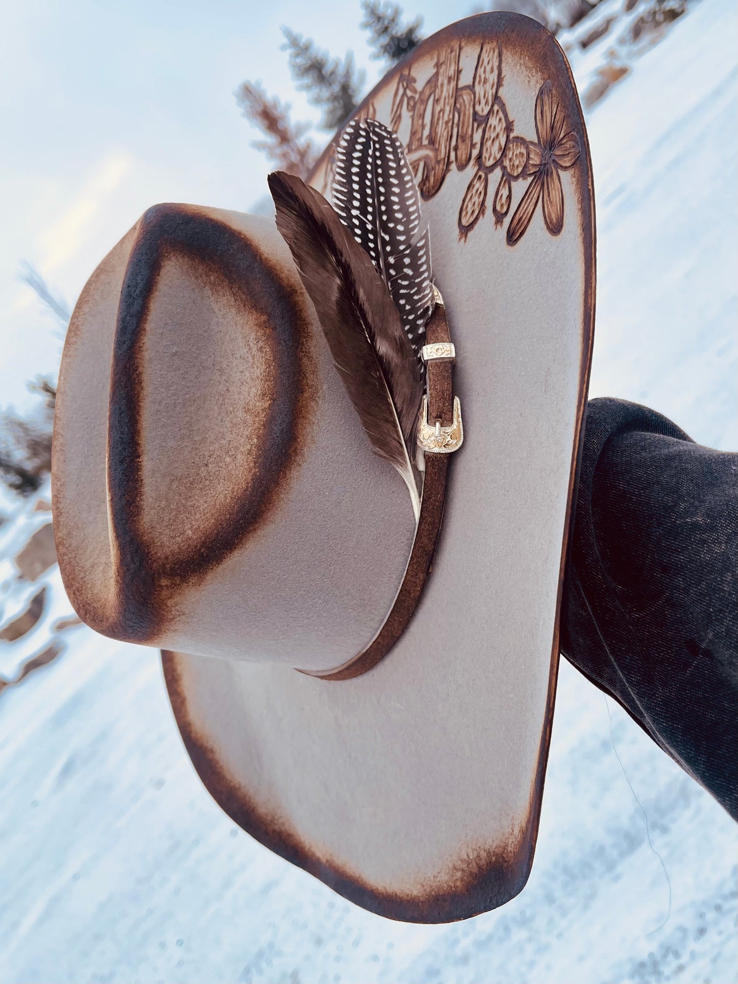Graveyard- Custom Cowboy Hat
