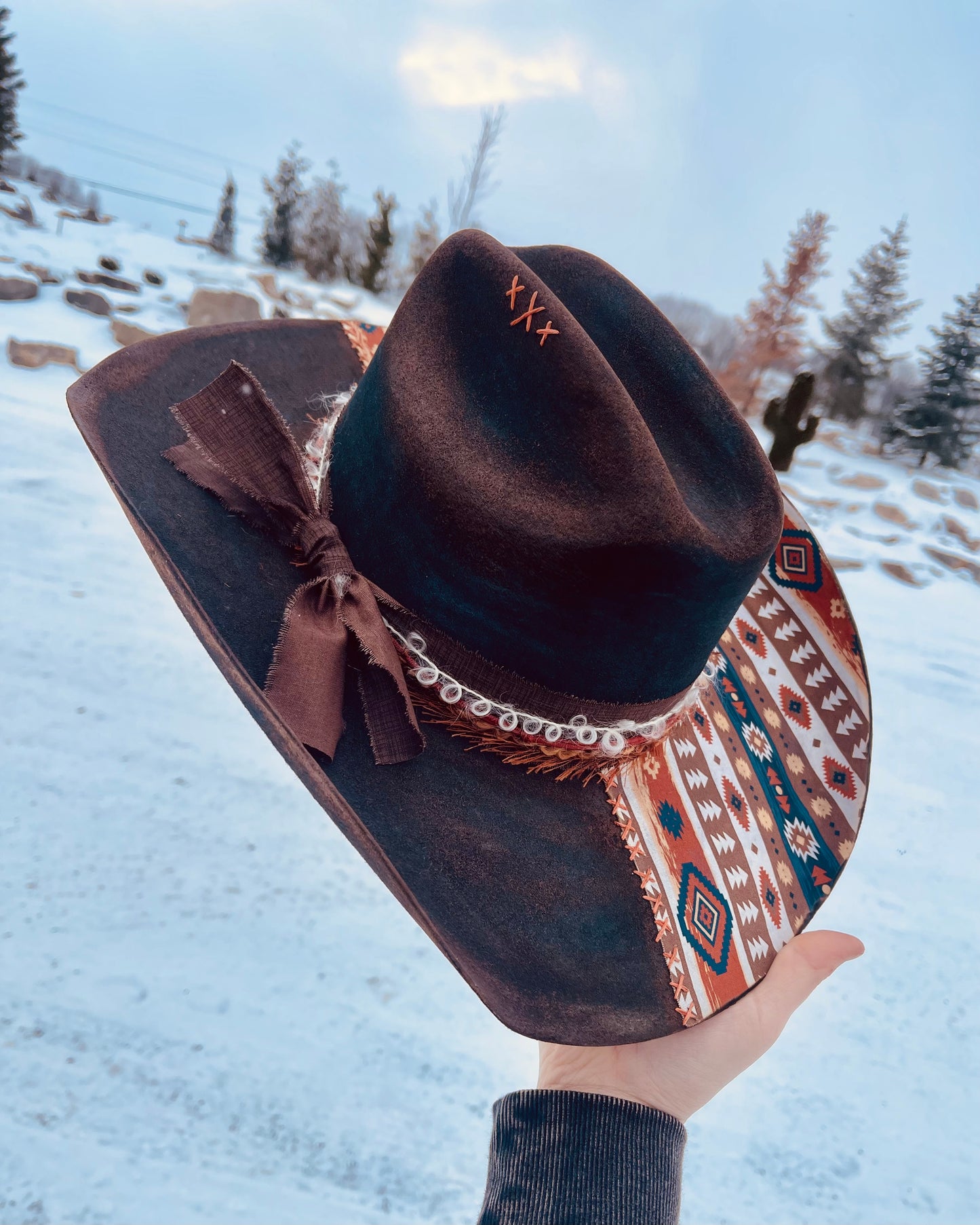 Wild Side- Custom Cowboy Hat