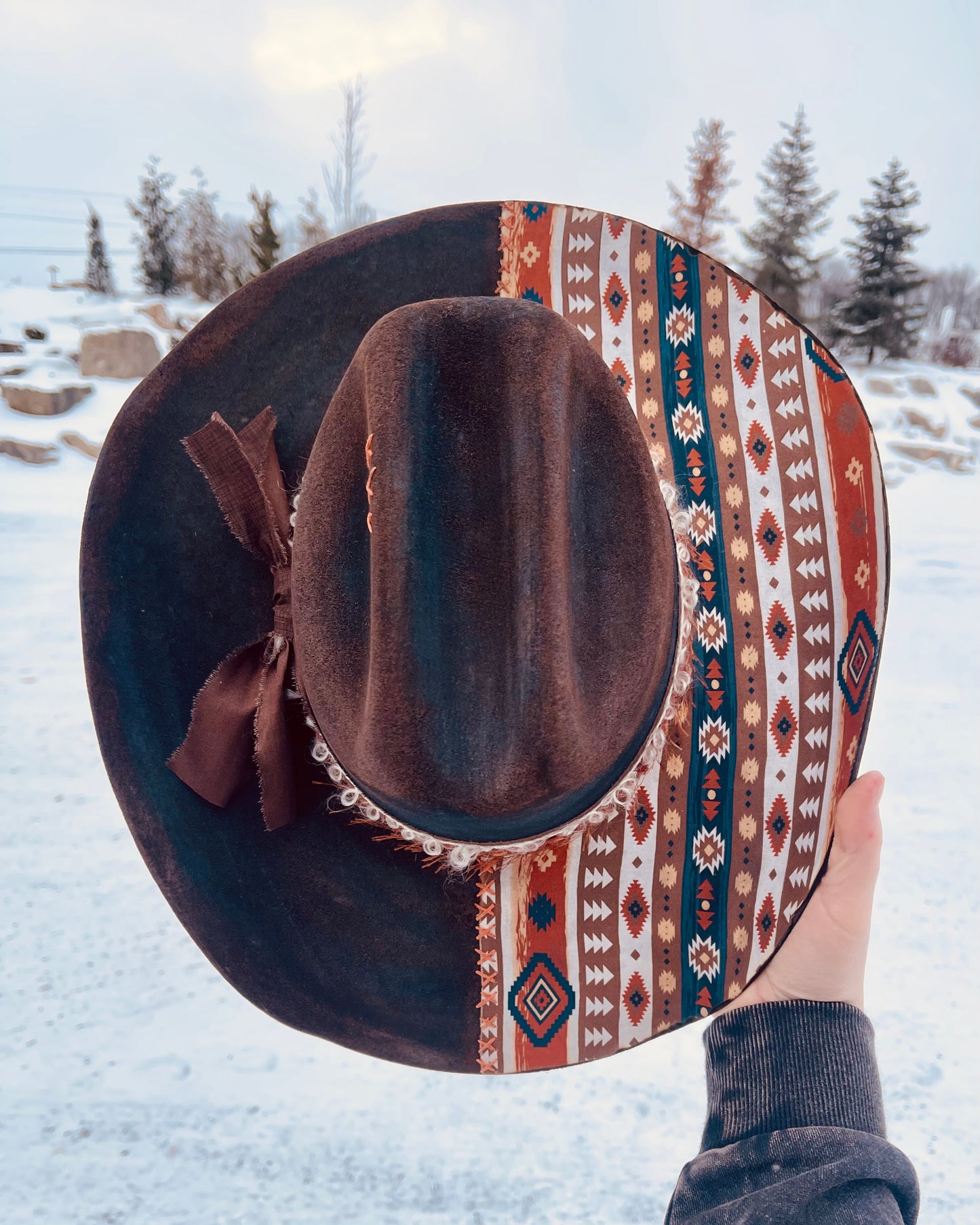 Wild Side- Custom Cowboy Hat