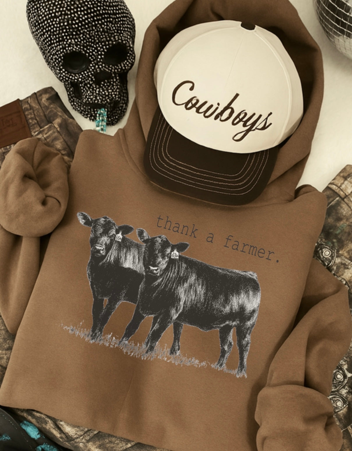 Thank A Farmer Hoodie