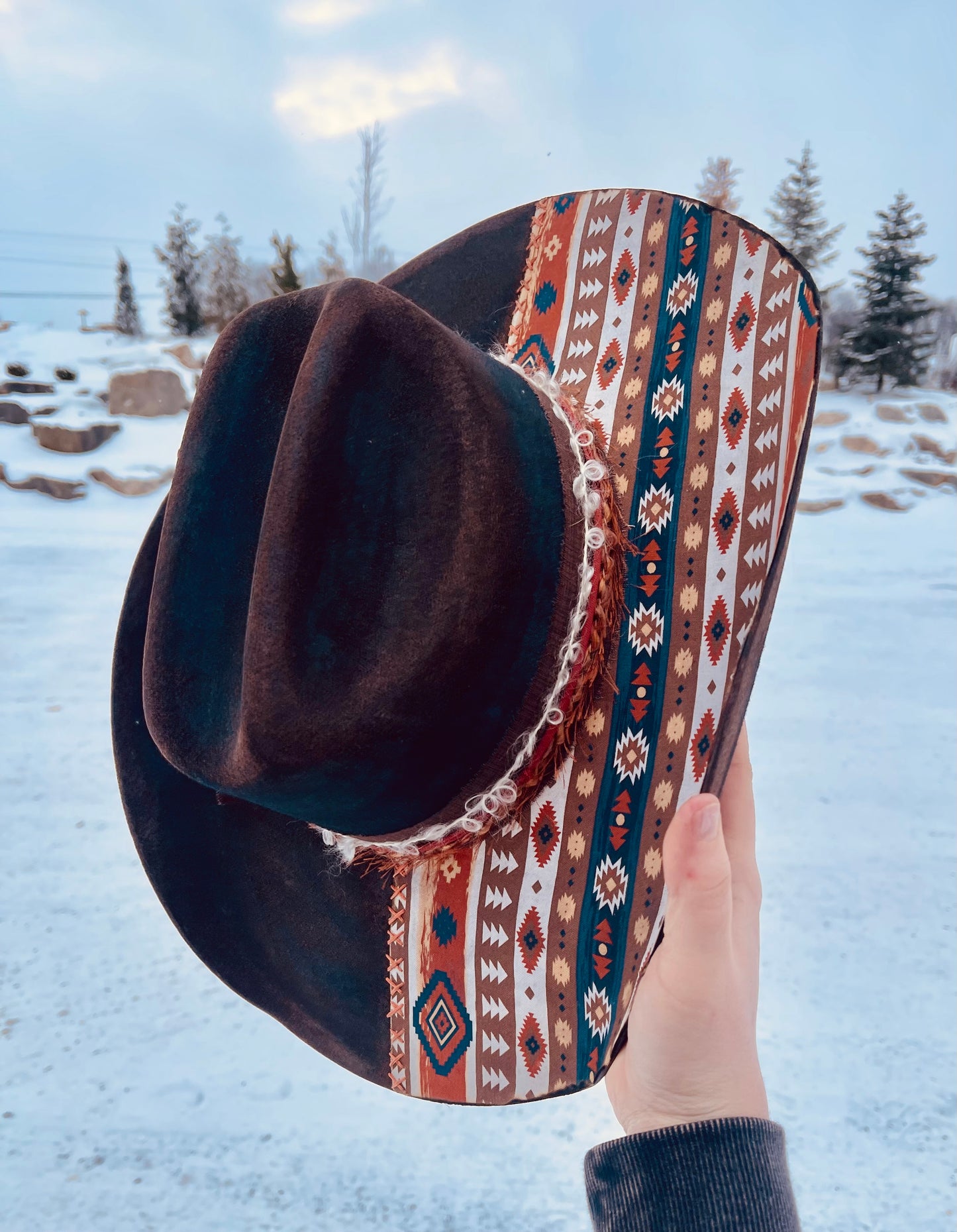 Wild Side- Custom Cowboy Hat