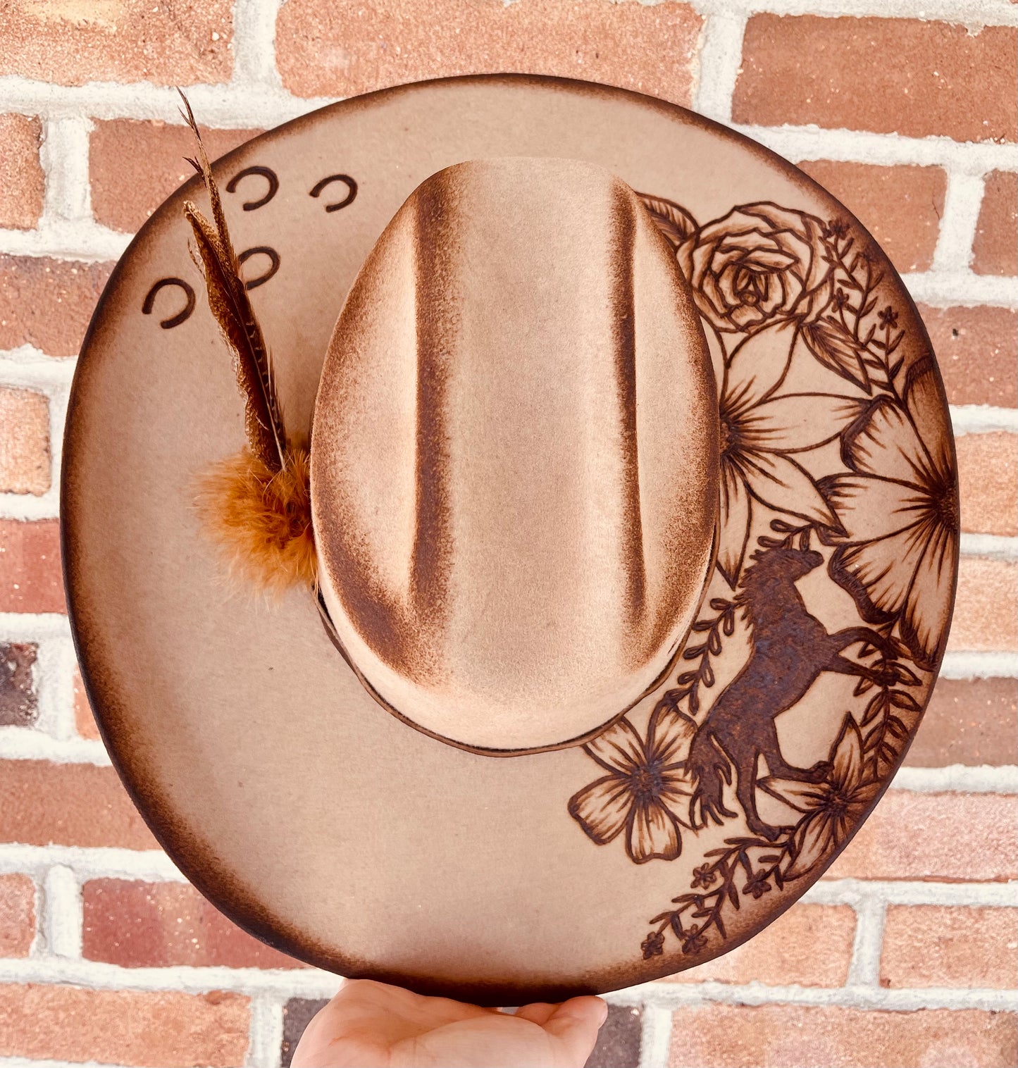 Wild Horses- Custom Cowboy Hat