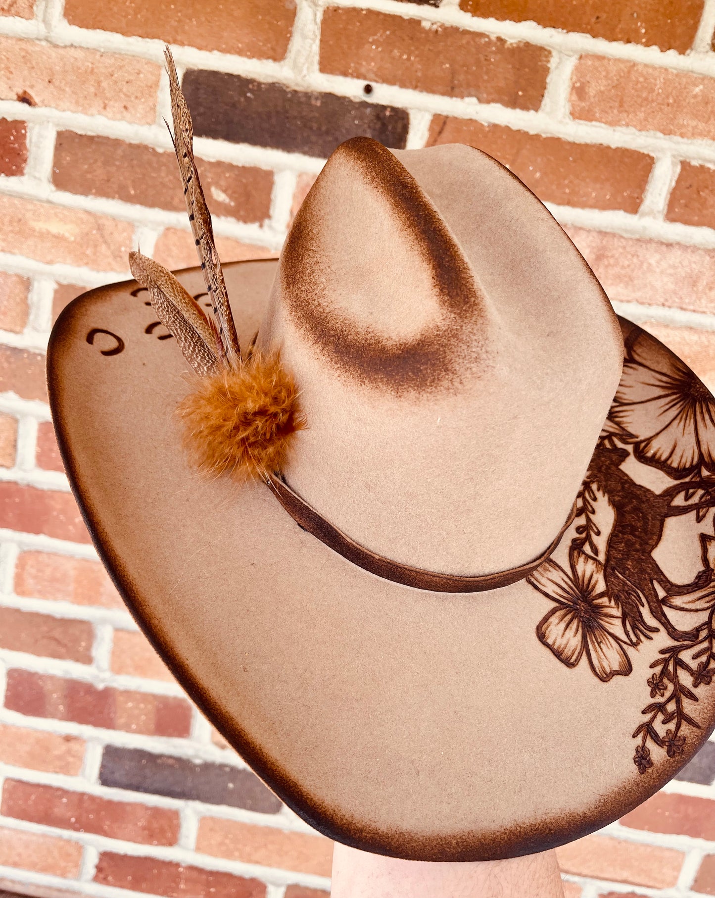 Wild Horses- Custom Cowboy Hat