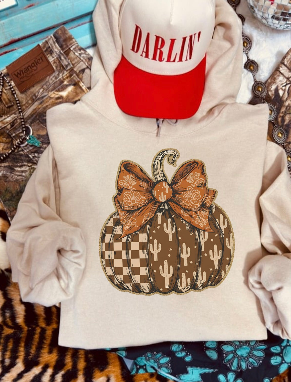 Cactus Pumpkin Hoodie