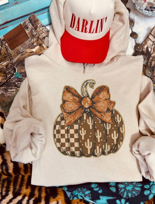 Cactus Pumpkin Hoodie