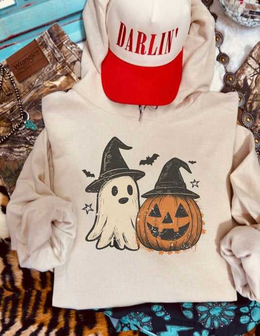 Ghost & Pumpkin Hoodie